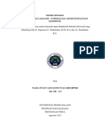 Makalah Uji Uji Linearitas Homogenitas Dan Normalitas PDF