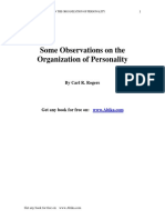 Some Observations On The Organizati Personality PDF