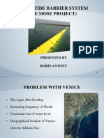 Venice Tide Barrier System-The Mose Projec