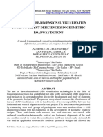 Uso de Ferramentas Tridimensionais Na Detecção de Deficiencias de Projetos Geometricos