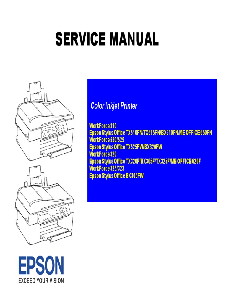 Service Manual: Confidential | PDF | Printer (Computing) | Image.