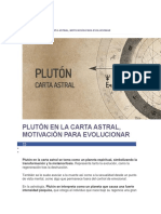 Plutón en La Carta Astral, Motivación Para Evolucionar