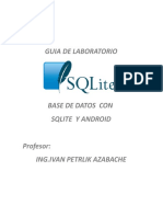 SQLite y Android Laboratorio