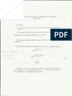 P1 de Cálculo 1- Mário Matos DM- Departamento de Matemática UFSCar