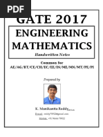 GATE-Mathematics-K Manikantta Reddy (Gate2016.info) PDF