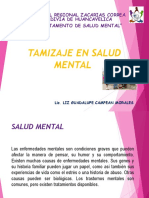 Tamizajes en Salud Mental