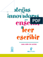 Estrategias Innovadoras para Enseñar A Leer y Escribir 1 A 86 PDF