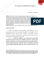 Segunda Semana - Muito Antes Do SPHAN A Política de Patrimônio Histórico No Brasil PDF