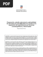 Preparación, estudio estructural y aplicabilidad de derivados de poli-(4R)-hidroxi-L-prolina en la separación de enantiómeros por técnicas cromatográficas y relacionadas