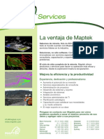 Maptek Services Spanish PDF