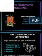 Gastos Pagados Por Anticipado