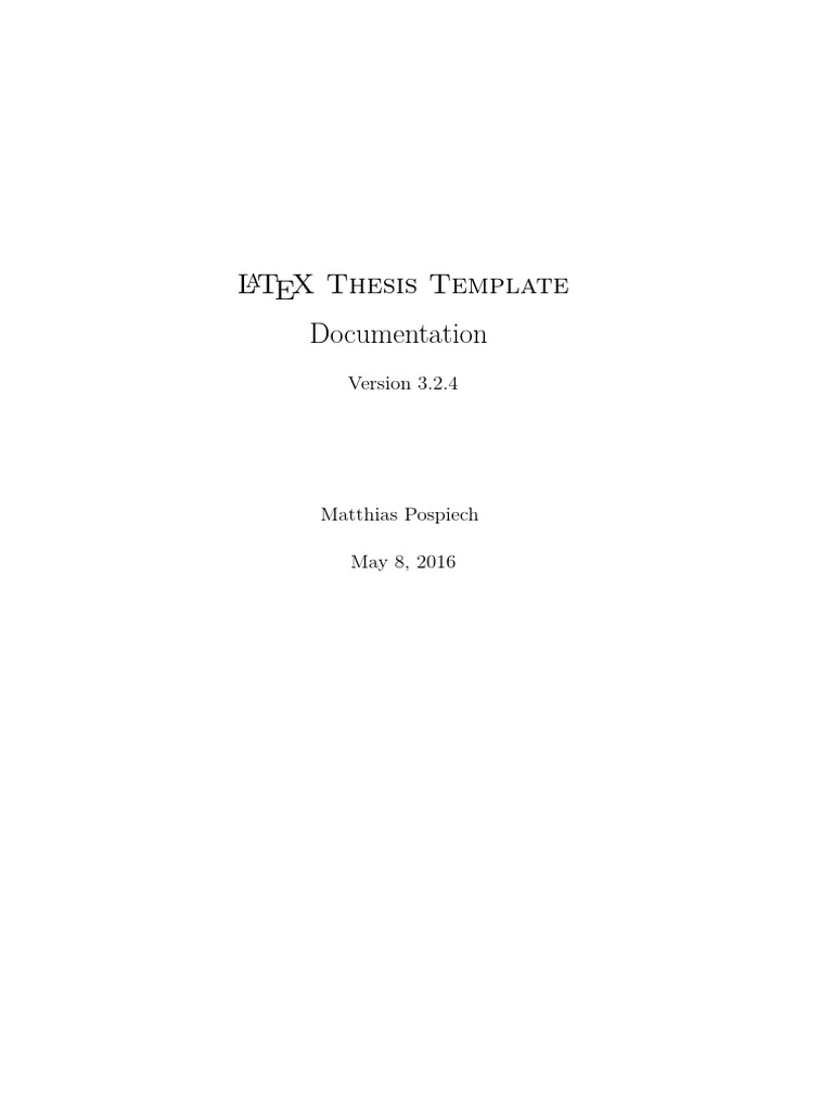 doctoral dissertation template latex