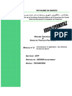 M02 - Connaissance Et Application Des Éléments de Base de Dessin BTP-TDB PDF