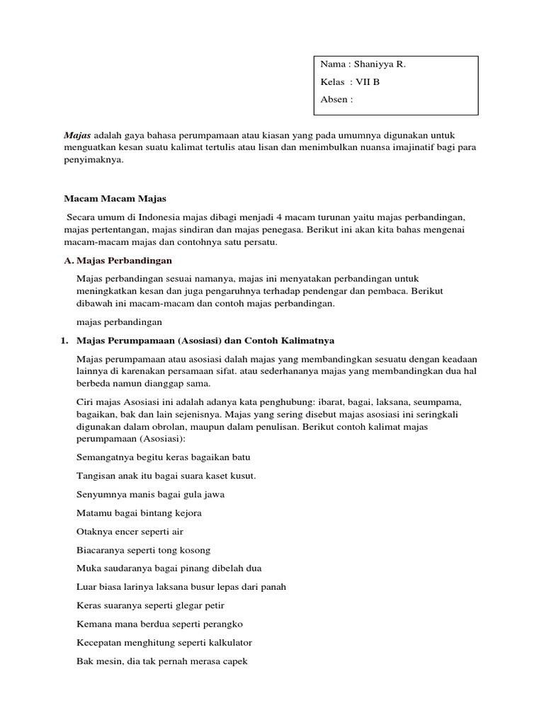 Majas Pdf