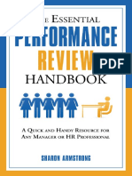 Sharon Armstrong-The Essential Performance Review Handbook