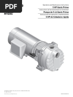 Kickass Water Pump Installation Manual | PDF | Pump | Valve