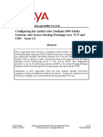 Configuring the Mediant 1000 Media Gateway and Avaya Meeting Exchange over TCP and UDP.pdf