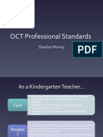 Oct Professional Standards