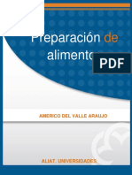 Preparacion de Alimentos PDF