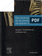 Biomecánica Clínica de Las Patologias Del Aparato Locomotor - Miralles