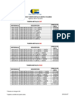Lista - de - Precios - Tuberia - Colmena - Abril - 07 - 16 Tuberia Emt 2016 PDF