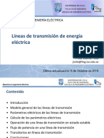 Líneas de Transmisión de Energía Eléctrica