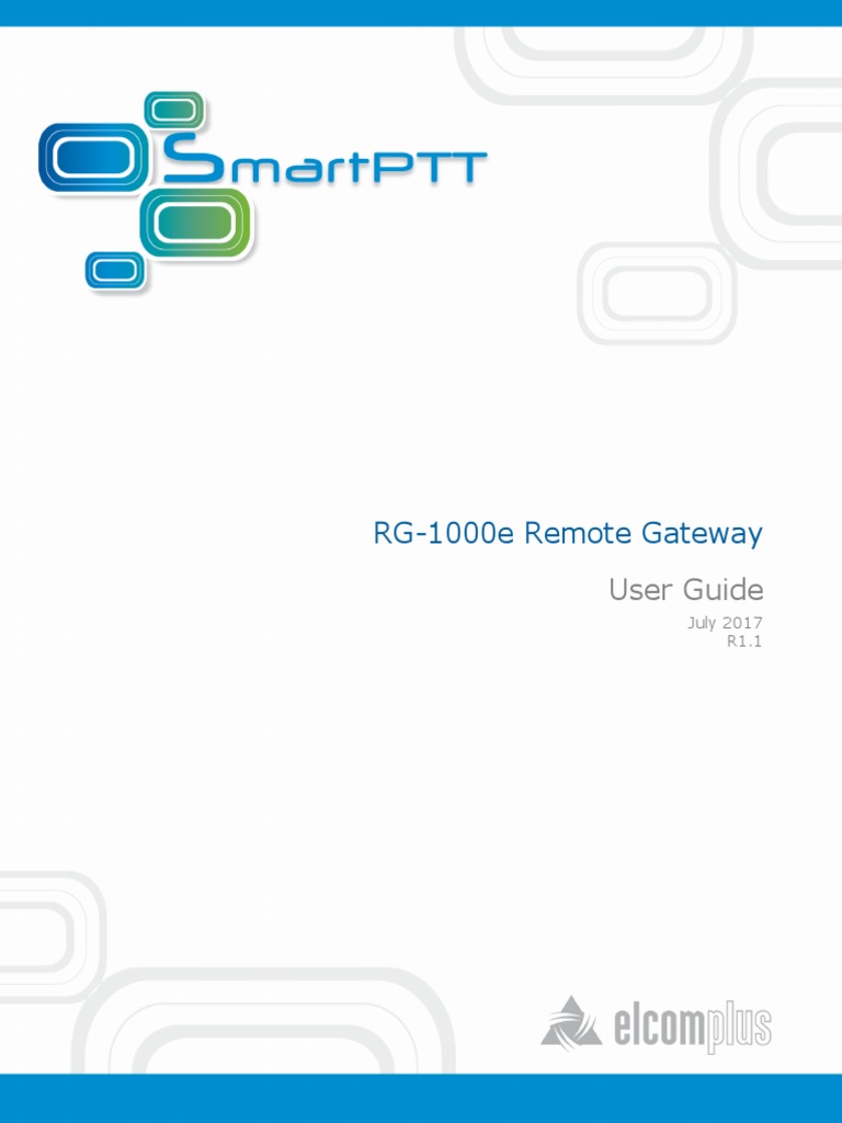 RG-1000e User Guide R1.1 | PDF | Computer Network | Port (Computer ...