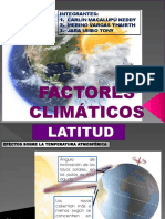 FACTORES-CLIMÁTICOS Del Norte Del Peru
