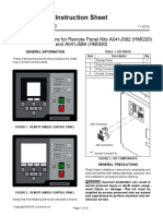 Instruction Sheet: A041J096 (Issue 3)