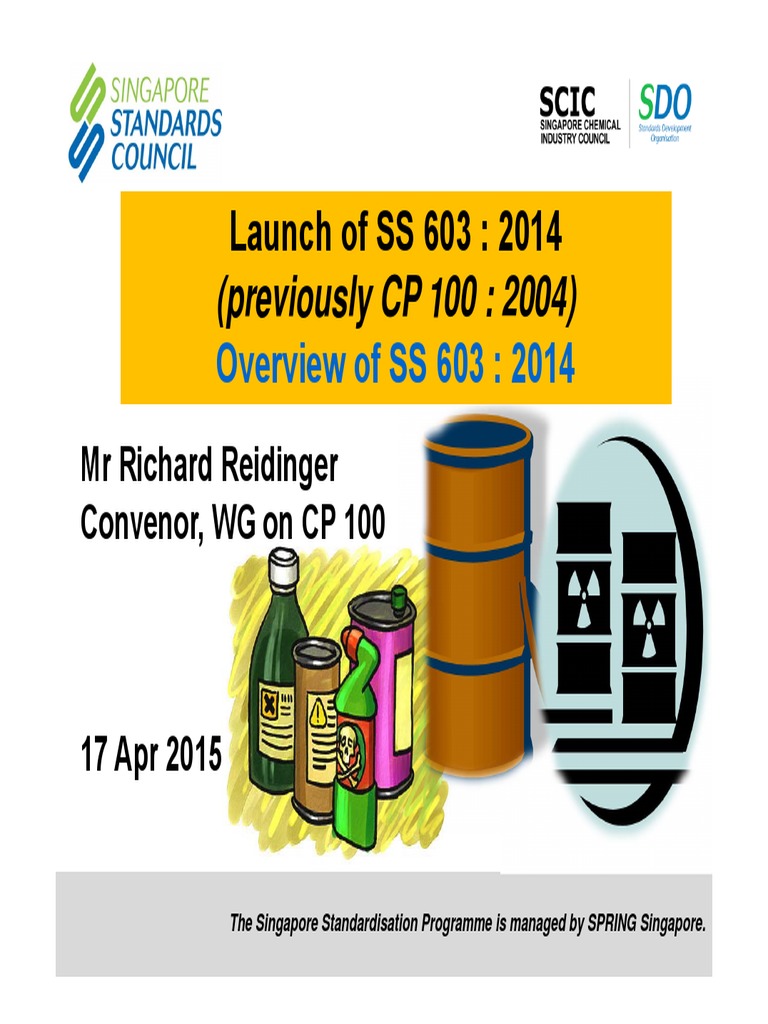 3) Rick Reidinger - Overview of SS 603 | PDF | Hazardous Waste | Waste