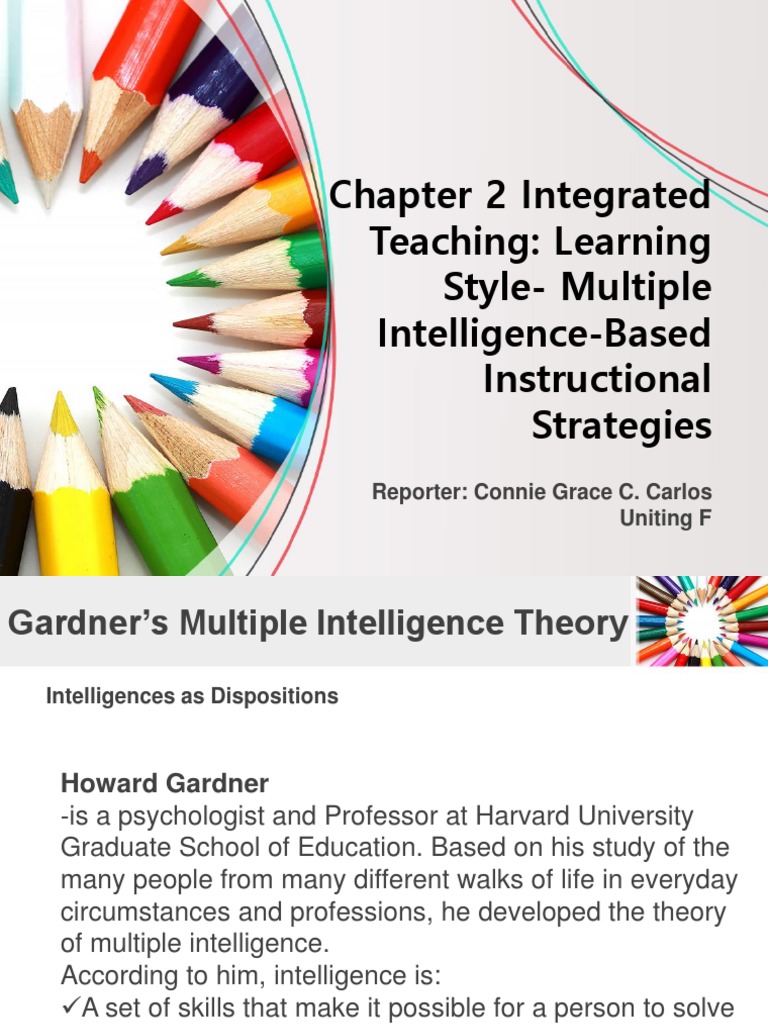 Teaching Strategies Report On MI | PDF | Intelligence ...