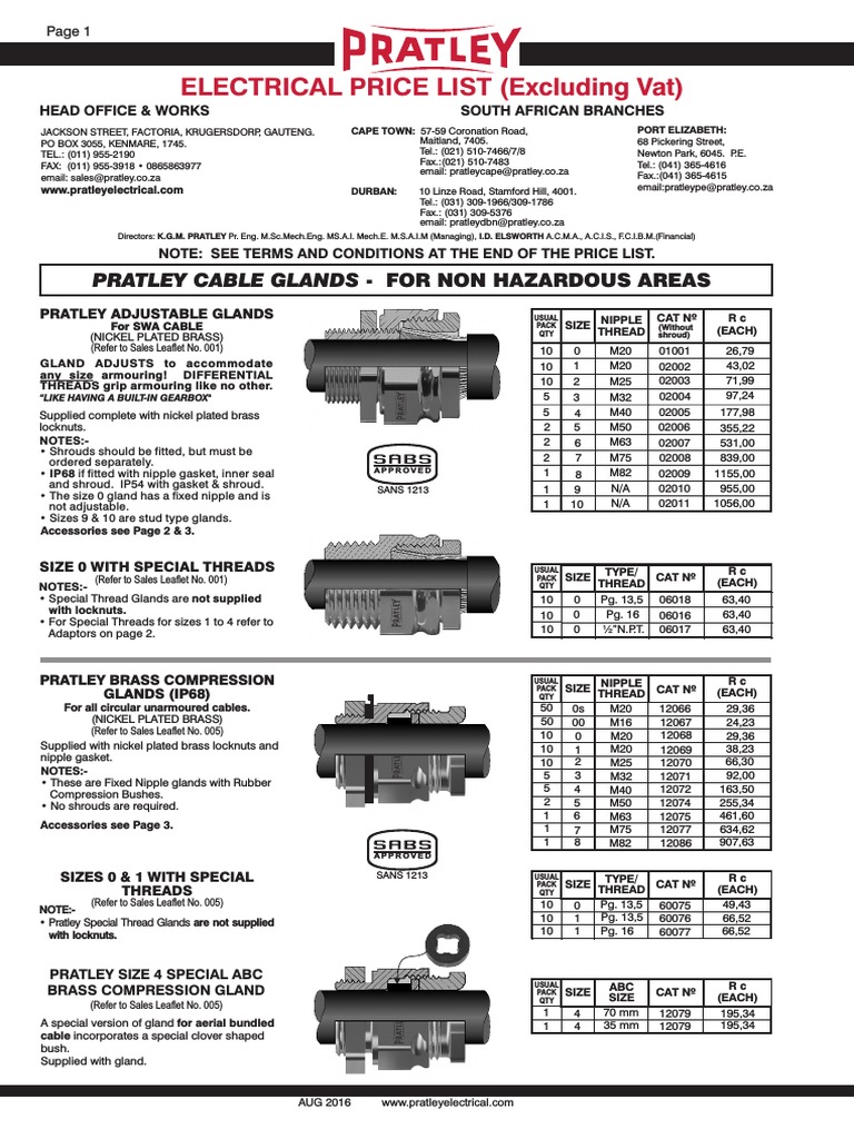 Electrical+Price+List+2016.pdf Nature