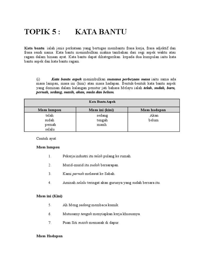 Kata Bantu Pdf