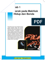 Bab 1 Gerak Pada Makhluk Hidup Dan Benda PDF