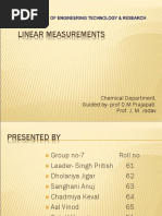 Linear Measurements