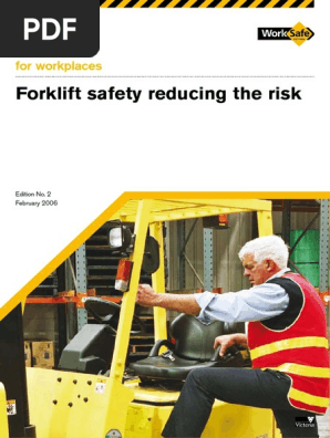 ISBN Forklift Safety Reducing the Risk Handbook for Workplaces 2006 02