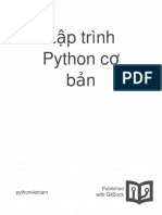 Lap Trinh Python Co Ban PDF