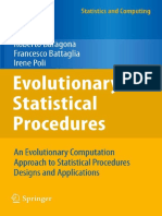 Roberto Baragona, Francesco Battaglia, Irene Poli Auth. Evolutionary Statistical Procedures An Evolutionary Computation Approach To Statistical Procedures Designs and Applications