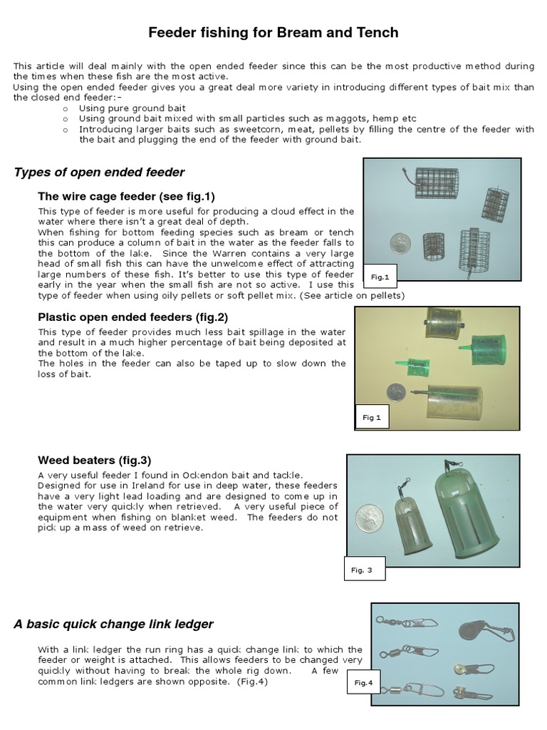 Feeder Fishing For Bream And Tench Pdf