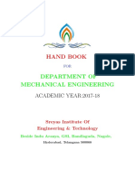 Department Hand Book