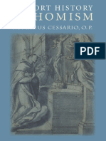 Romanus Cessario, Romanus Cessario O. P.-A Short History of Thomism - Catholic University of America Press (2005) PDF