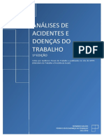 Análises de Acidentes e Doenças Do Trabalho PDF