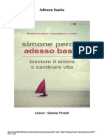Scaricare Libri Adesso Basta Gratis (PDF - EPub - Mobi) Di Simone Perotti
