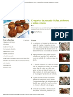 Croquetas de Pescado