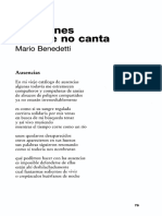 Canciones Del Que No Canta - Benedetti PDF
