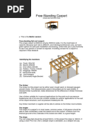 Carport - Free Standing, Flat Roof PDF