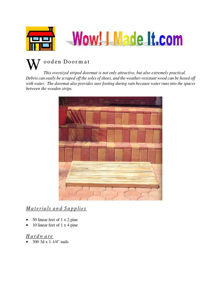 Doormat PDF | PDF | Nature