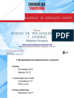 Ensino de Pre Adolescentes e Juniores Roberta Fonseca PDF