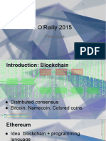 Ethereum - The Programmable Blockchain and Decentralized Application Development Platform Presentation PDF