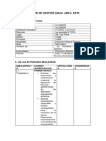 Informe de Gestión Anual Área Papá